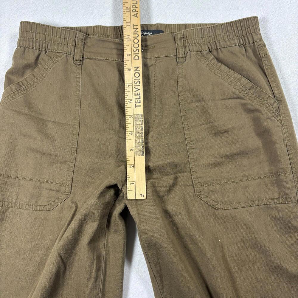 Supplies Womens Size 8 (29W) Brown Utility Pants Adjustable Hem Casual Cotton - Picture 6 of 9